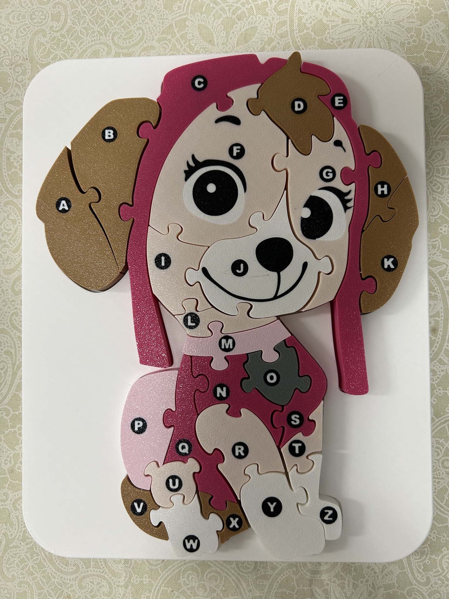 Quebra-cabeça Patrulha Pata - Educativo e Personalizável