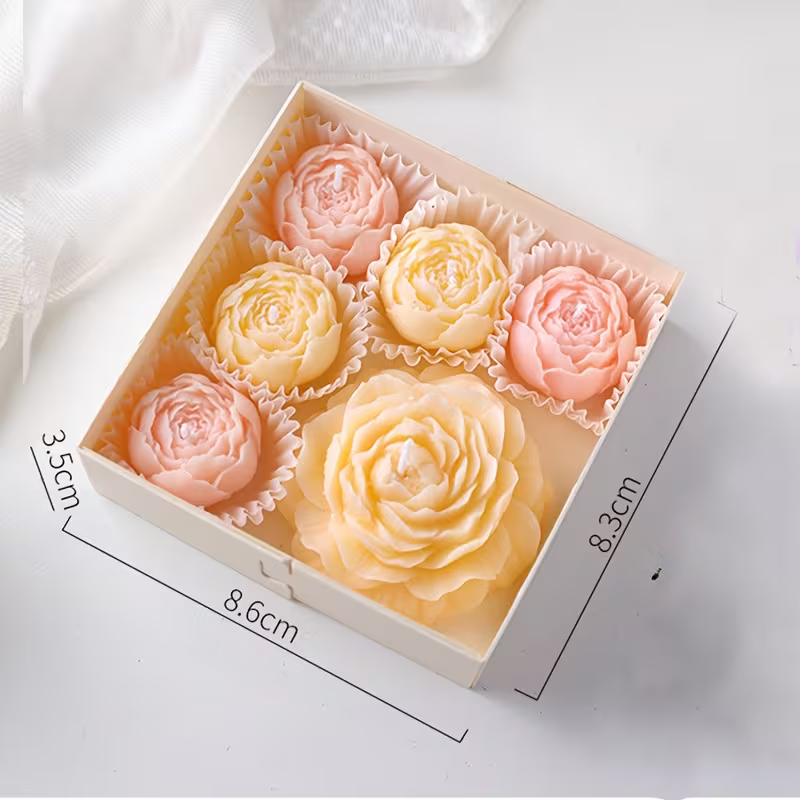 Lembrança Conjunto de Velas Florais