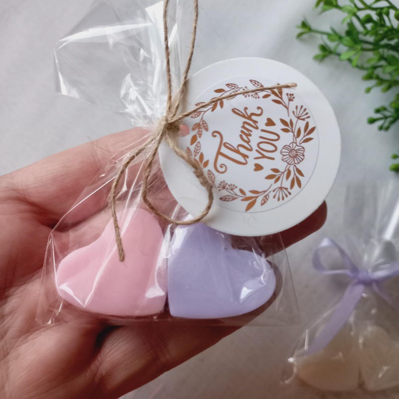 Lembrança Sabonete Mini Corações (x2)