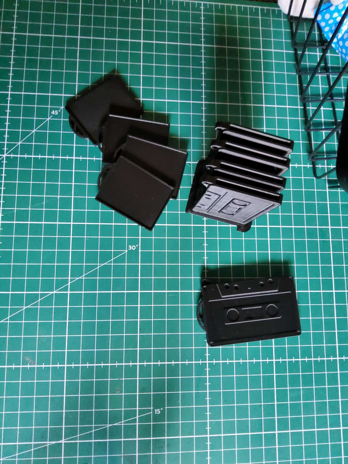 Porta-Chaves Retro Cassete com Porta-Fotos