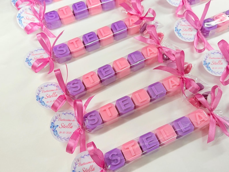 Lembrança Sabonetes Personalizados com Nome