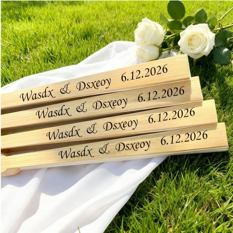 Lembrança Leque Personalizado Clássico