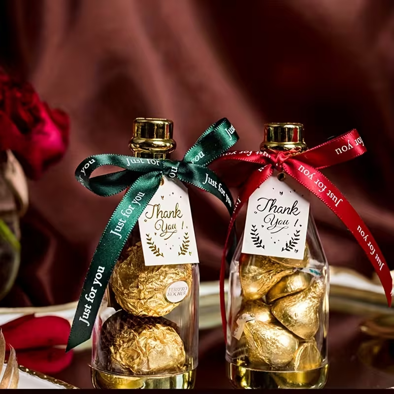 Lembrança Garrafinha Criativa com Ferrero Rocher