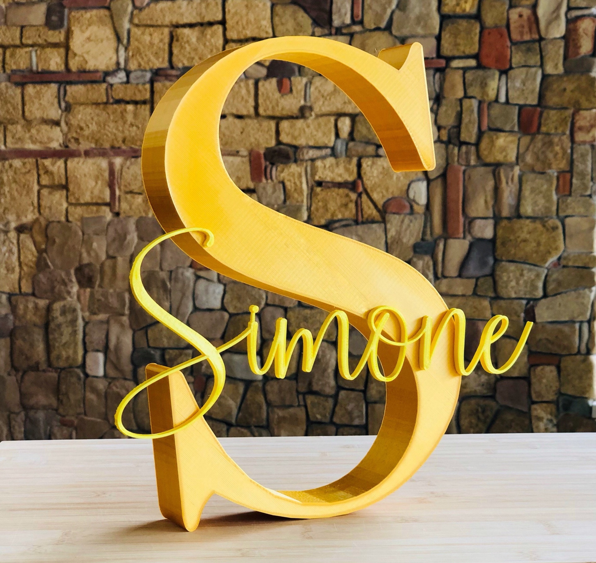 Inicial com Nome Personalizado