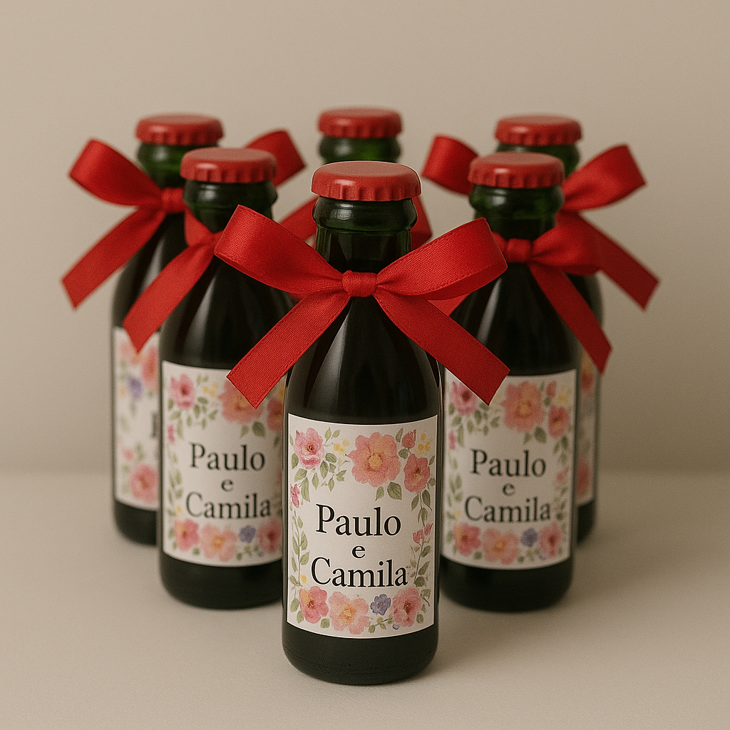 Lembrança Martini Rosso 5cl – Elegância e Sofisticação