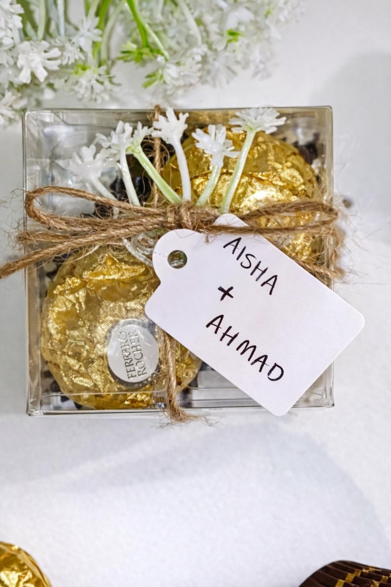 Lembrança Caixinha de Luxo com Ferrero Rocher