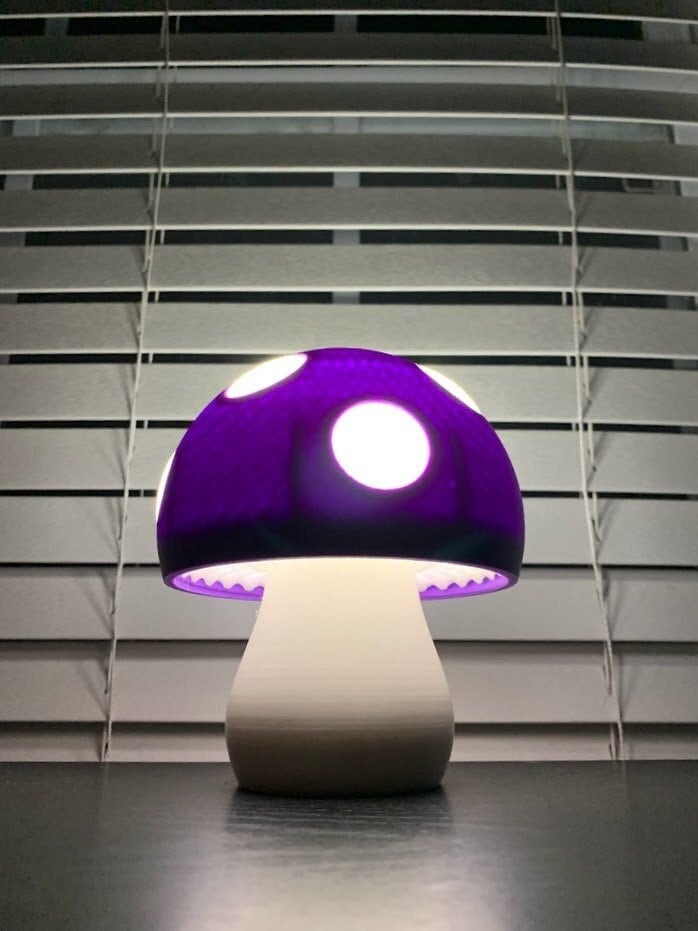 Candeeiro Cogumelo – Um Toque de Fantasia para Qualquer Espaço