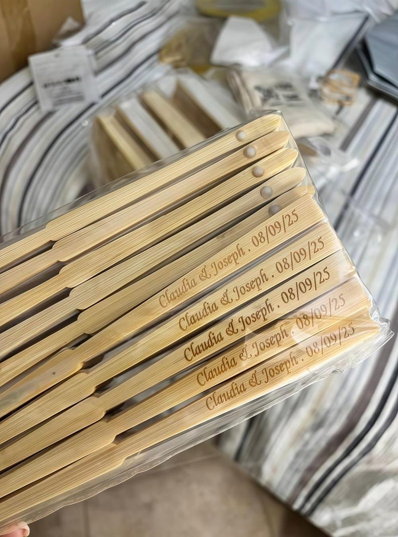 Lembrança Leque Personalizado Clássico