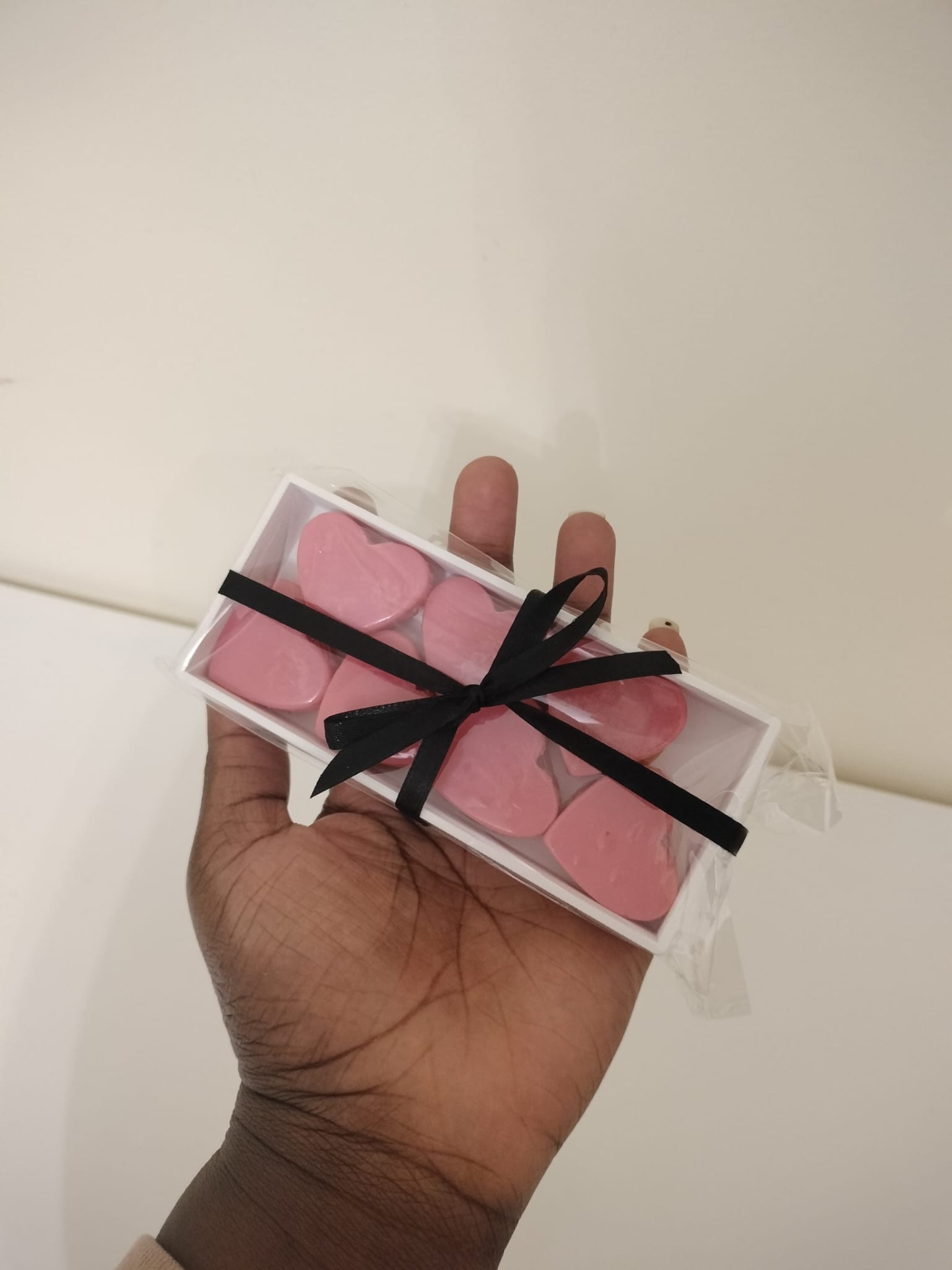 Caixa de Sabonetes Corações – Lembrança Perfeita!