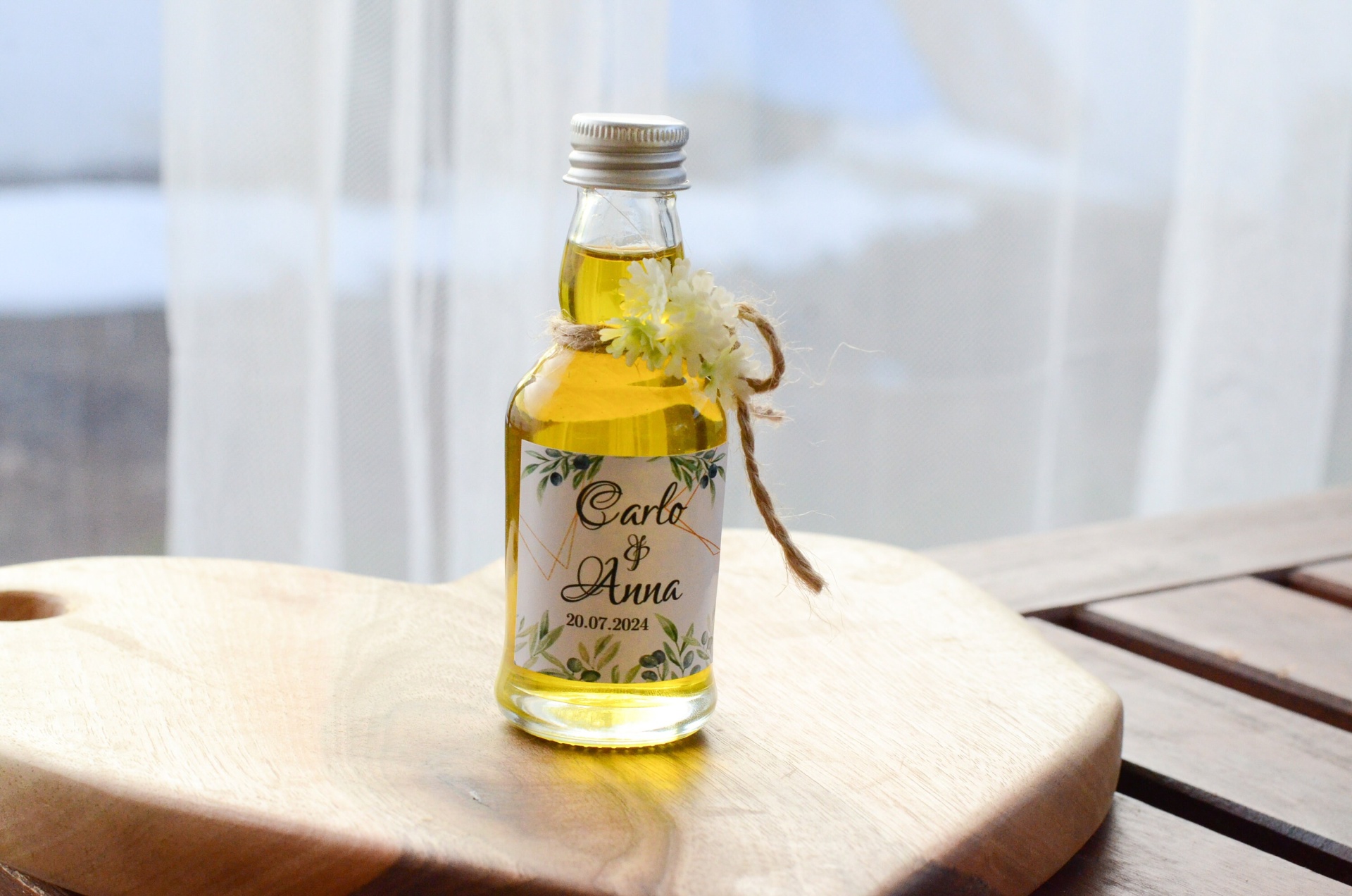 Lembrança Garrafa de Azeite Virgem Extra