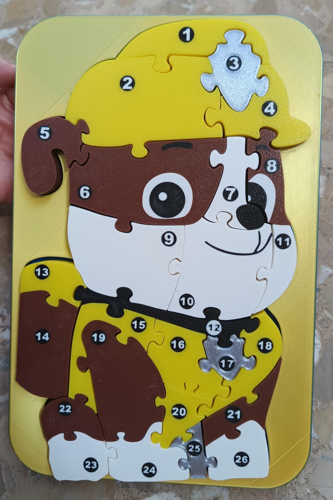 Quebra-cabeça Patrulha Pata - Educativo e Personalizável