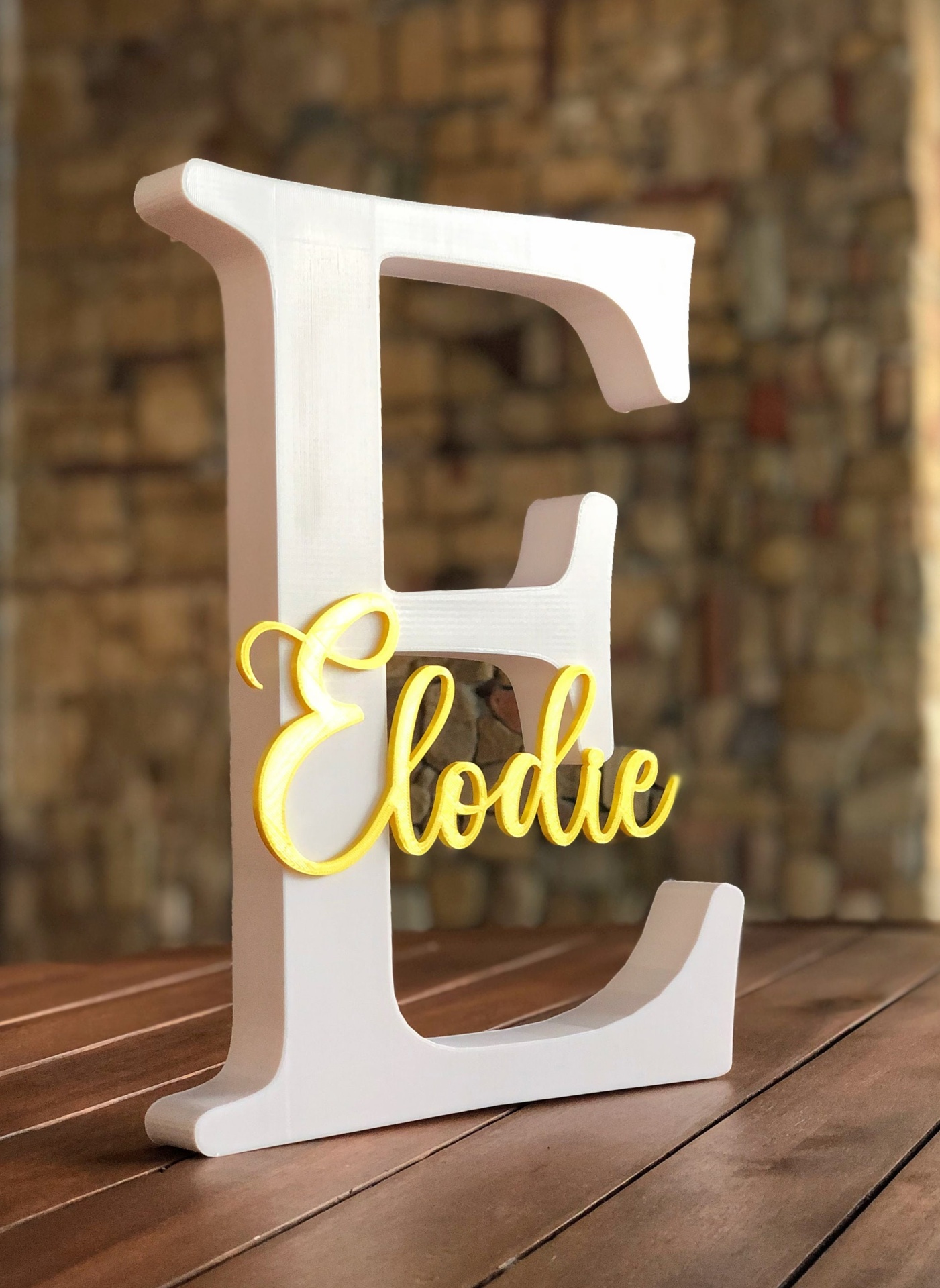 Inicial com Nome Personalizado