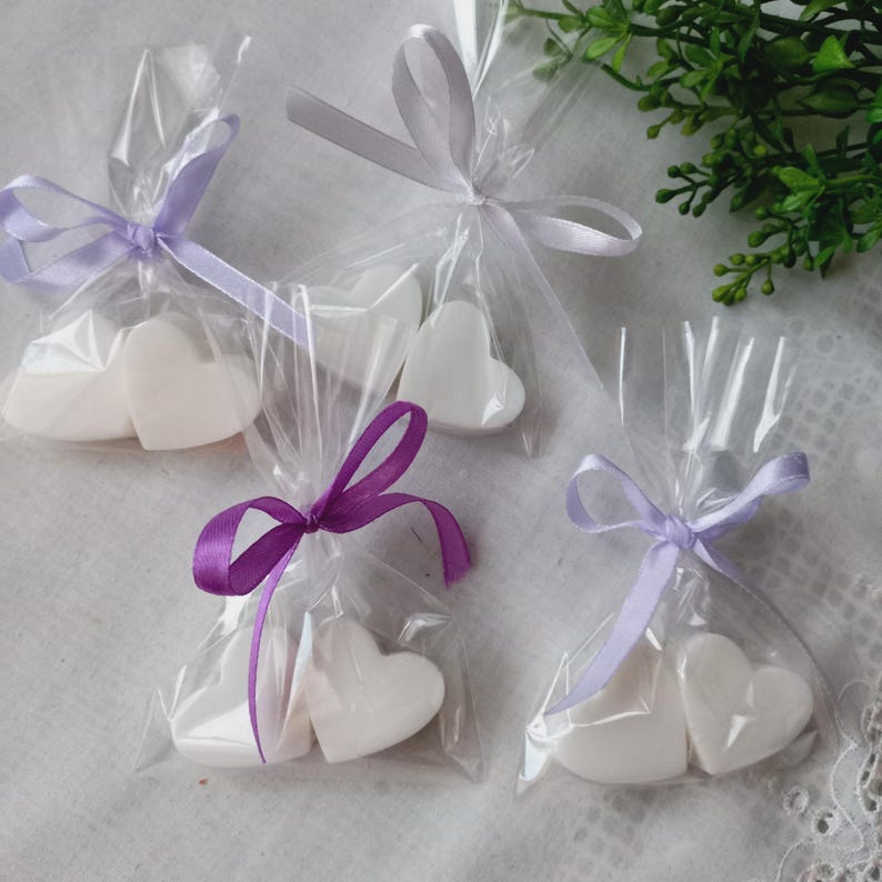 Lembrança Sabonete Mini Corações (x2)