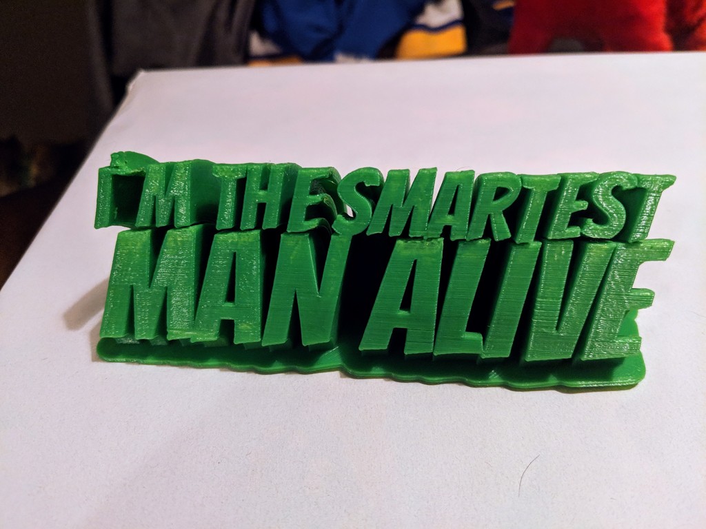 Placa de Nome Personalizada - Design Curvo (2 Linhas)