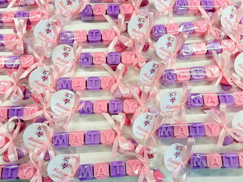 Lembrança Sabonetes Personalizados com Nome
