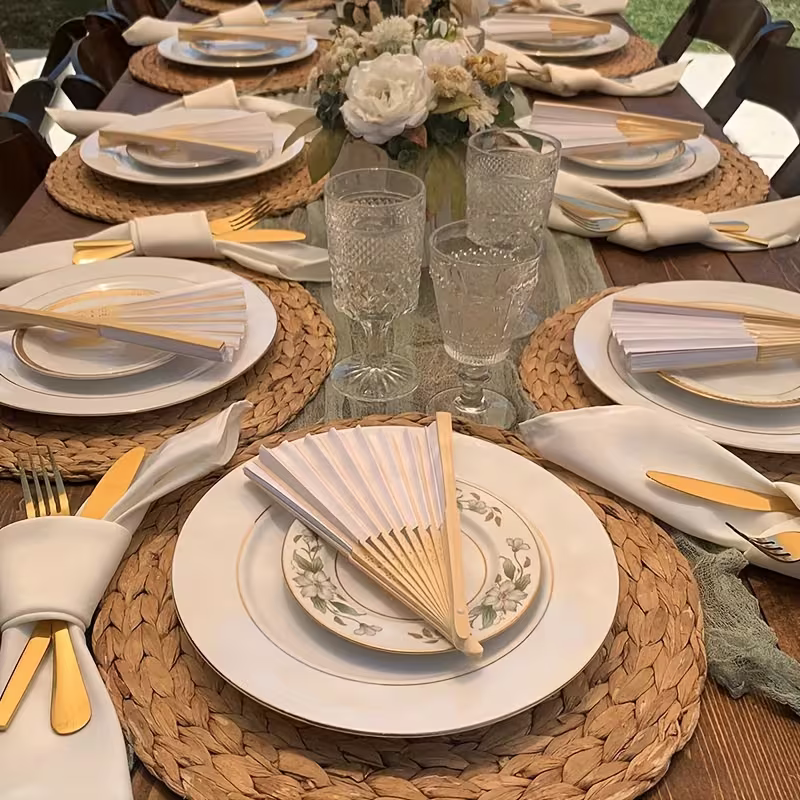 Lembrança Leque Personalizado Clássico