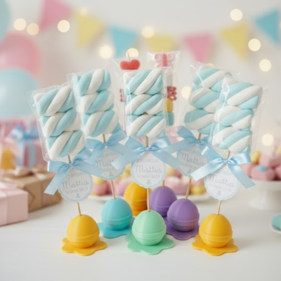Chupa-Chups Personalizado com Espetadas de Doces