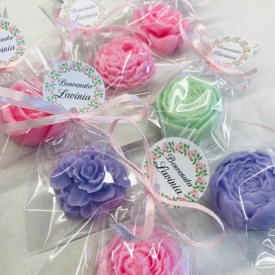 Lembrança Sabonetes Mini Mix Flores