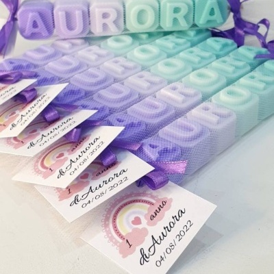 Lembrança Sabonetes Personalizados com Nome