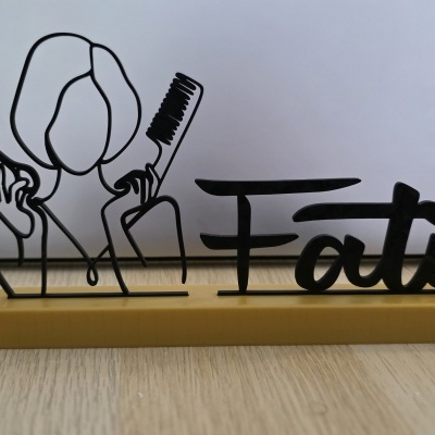 Placa Personalizada para Cabeleireira