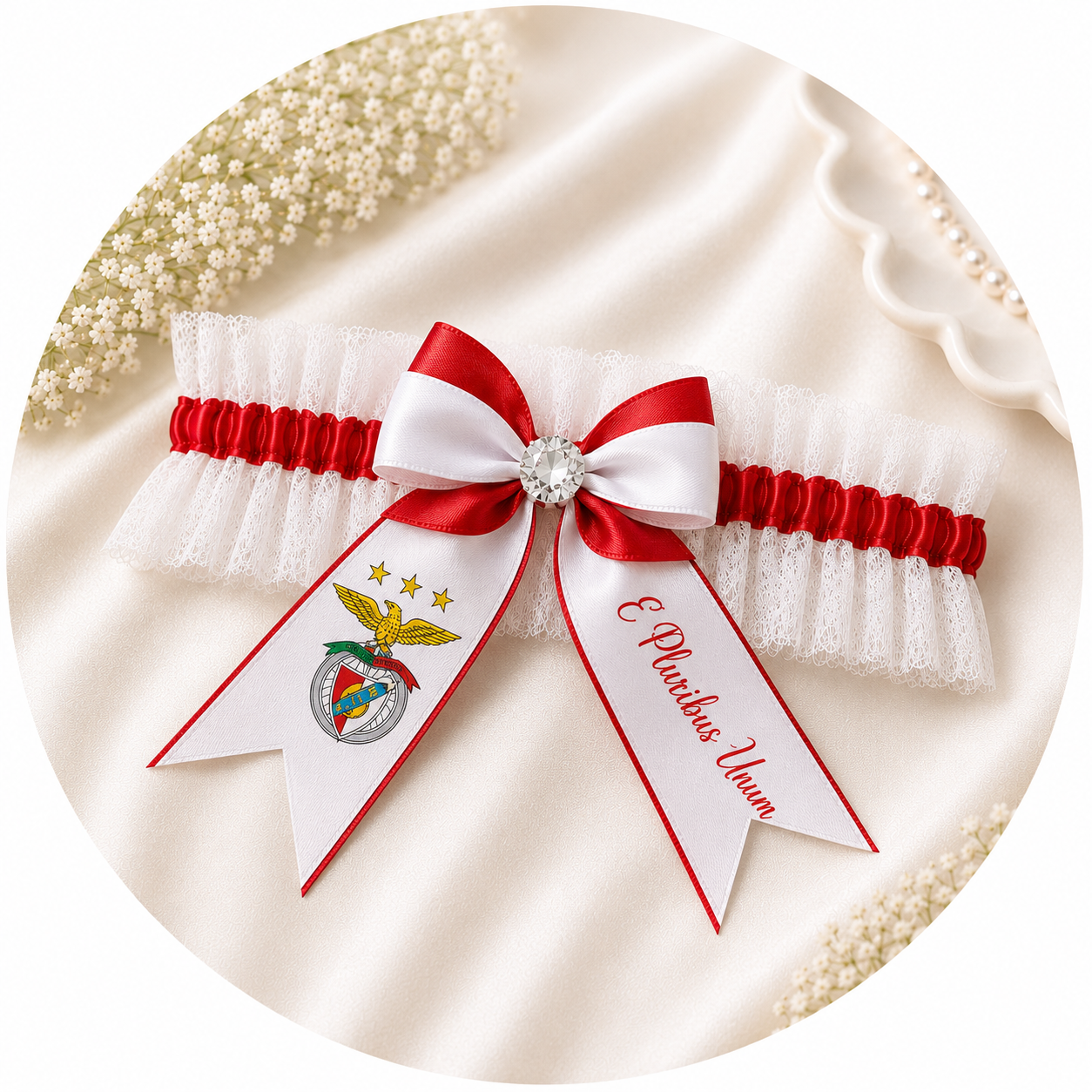 Para as noivas que levam duas paixões até ao altar: o amor da sua vida... e o clube do coração.