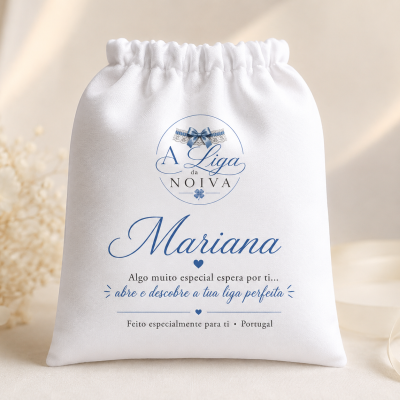 Bolsinha Personalizada para Liga da Noiva