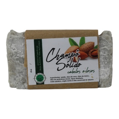 Champô sólido para cabelos oleosos