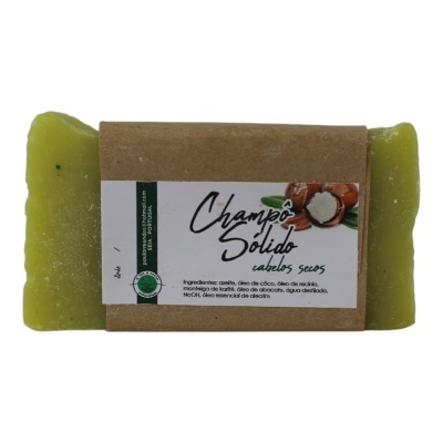 Champô sólido para cabelos secos