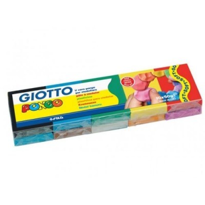 Plasticina Giotto Pongo 10x50grs