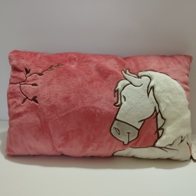 Nici - almofada retangular 40x25cm horse