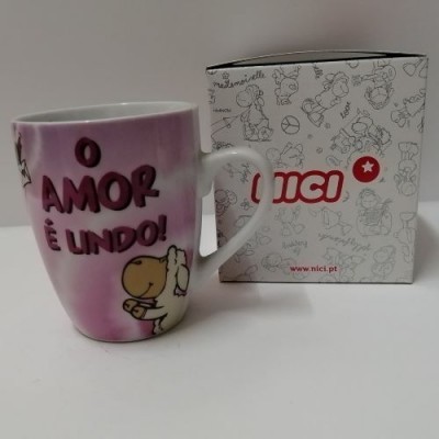 Caneca Nici O Amor é Lindo
