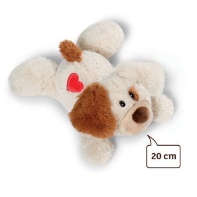 Nici Love You - Peluche Cão Deitado 20cm