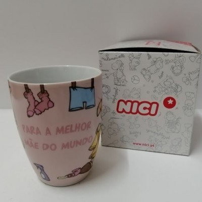 Caneca Nici Para a Melhor Mãe do Mundo
