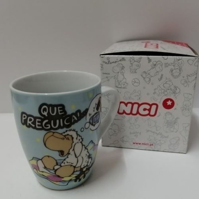 Caneca Nici Que Preguiça!
