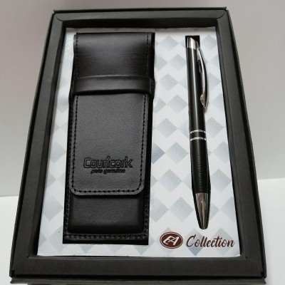 Conjunto Caneta + Estojo