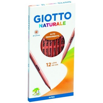 Lápis de Cor Giotto Naturale Cx12