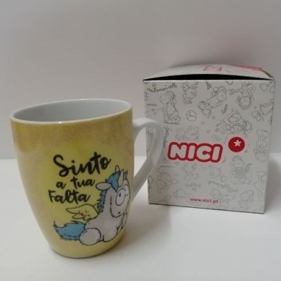Caneca Nici Sinto a Tua Falta
