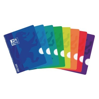 Caderno Agrafado Oxford OpenFlex, A5, 48 Folhas - Cores Sortidas