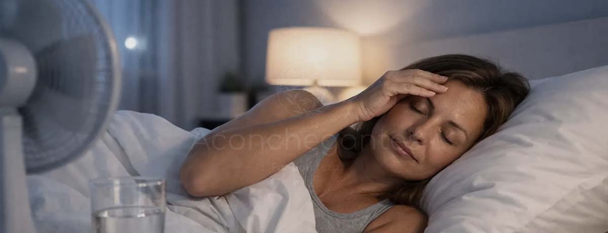 Como reduzir suores noturnos para dormir com mais conforto