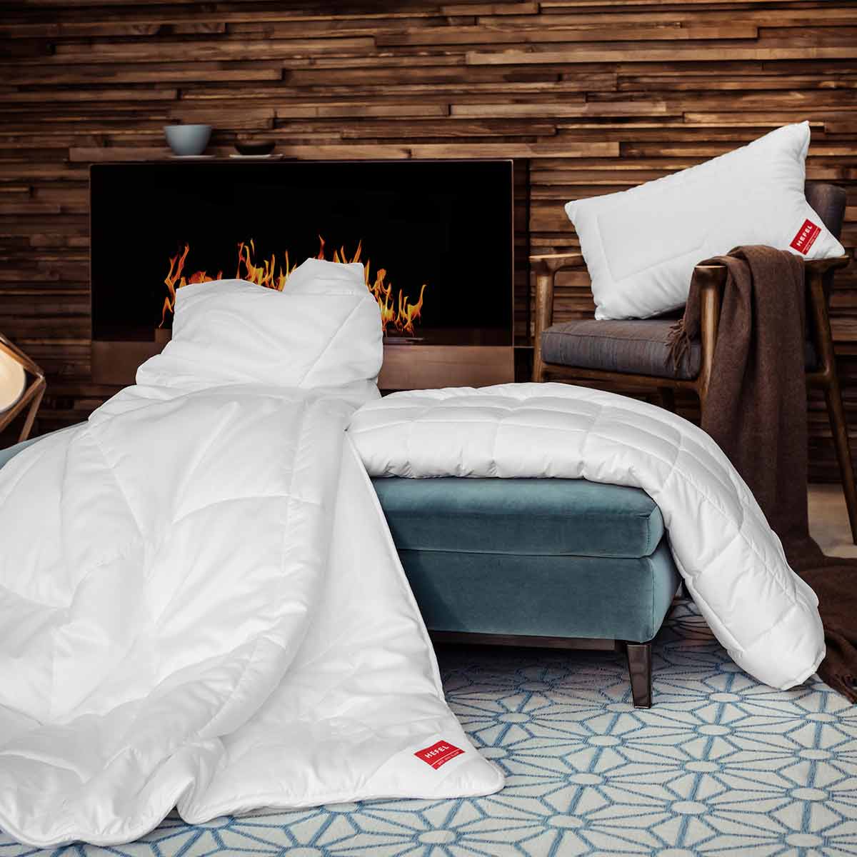 Edredão HEFEL KLIMACONTROL COMFORT 100% TENCEL™ - Respira ativamente Edredão HEFEL KLIMACONTROL COMFORT 100% TENCEL™ - Respira ativamente