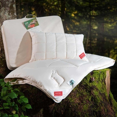Edredão HEFEL BIO WOOL 260x240 cm - Conforto Clássico, Biológico, Natural
