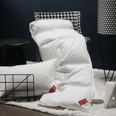 Almofada HEFEL DE LUXE DOWN 3 câmaras, penugem/penas/penugem - Conforto superior