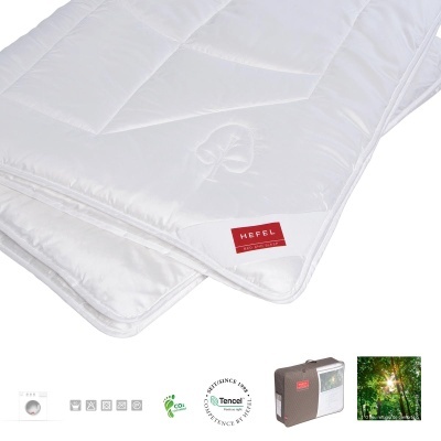 Edredão HEFEL KLIMACONTROL COMFORT 100% TENCEL™ - Respira ativamente Edredão HEFEL KLIMACONTROL COMFORT 100% TENCEL™ - Respira ativamente