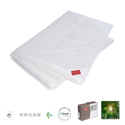 Edredão HEFEL KLIMACONTROL COMFORT 100% TENCEL™ - Respira ativamente Edredão HEFEL KLIMACONTROL COMFORT 100% TENCEL™ - Respira ativamente