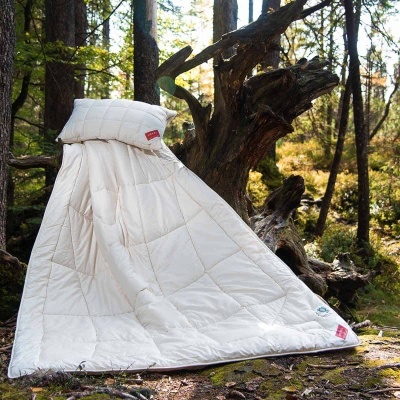 Edredão HEFEL BIO WOOL 260x240 cm - Conforto Clássico, Biológico, Natural