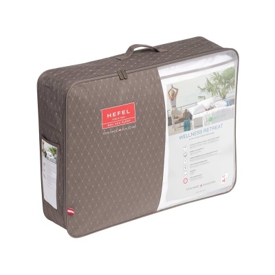Edredão HEFEL WELLNESS RETREAT 240x220 cm - Regeneração ativa Edredão HEFEL WELLNESS RETREAT 240x220 cm - Regeneração ativa