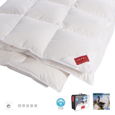 Edredão HEFEL MATTERHORN 240x220 cm - Penugem e penas de ganso - Genuíno e certificado
