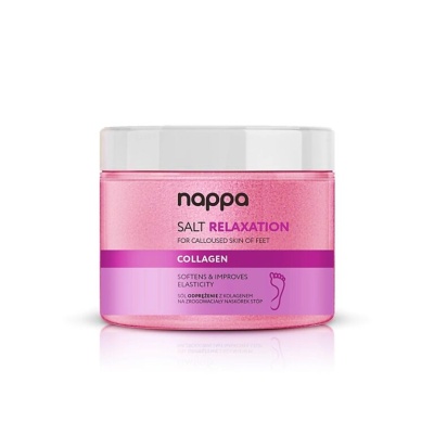 Sais para Banho de Pés Lavanda Nappa Soft Comfort Relaxamento 400gr