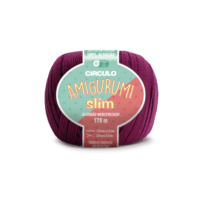 Amigurumi Slim 3154 Vinho