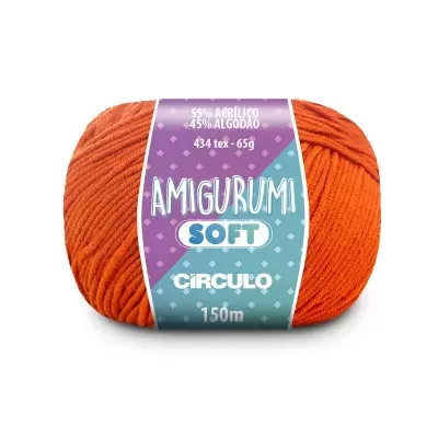 Amigurumi Soft 4456 Laranja